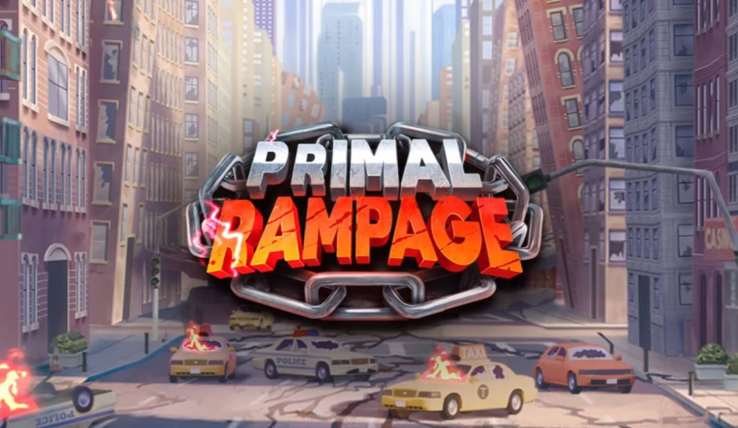 Слот Primal Rampage с городским хаосом